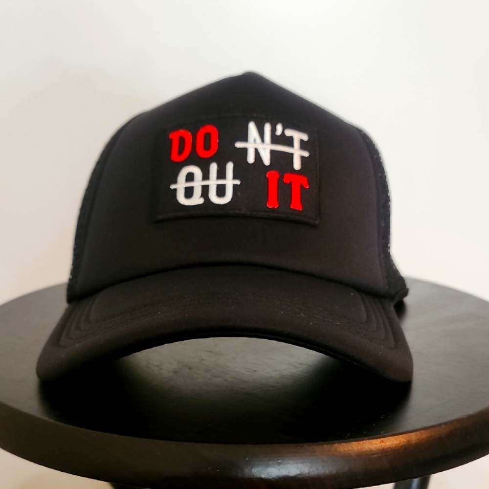 Black Don't Quit Trucker Hat.